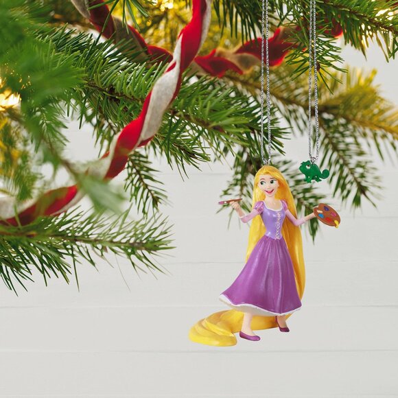New! Disney Tangled Rapunzel & Pascal Hallmark Keepsake Ornament 2021